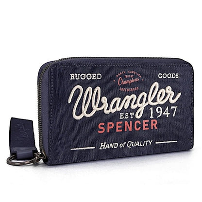 Wrangler Spencer Wallet - Navy
