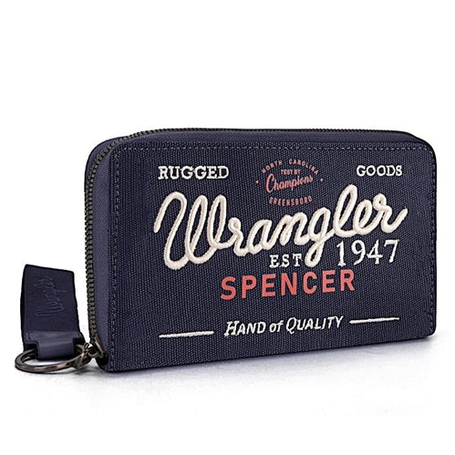 Wrangler Spencer Wallet - Navy