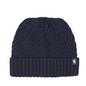 Layla Ponytail Beanie - Navy