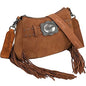 Wrangler Feature Buckle Shoulder Bag - Tan