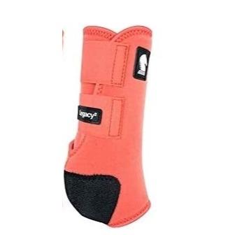 Classic Equine Legacy 2 Boots Coral Med