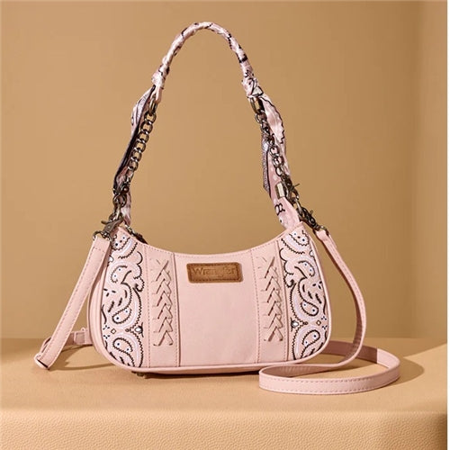 Wrangler Paisley Shoulder Bag - Pink