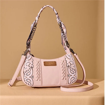 Wrangler Paisley Shoulder Bag - Pink