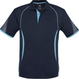 Razor Polo Mens Navy/Sky