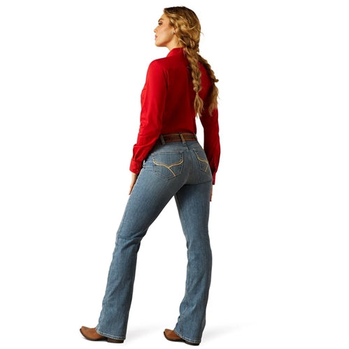 Ariat Women's High Rise Cecilia Boot Cut Jeans - Veracruz