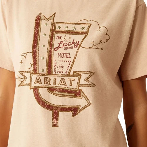 Ariat Women's Roadside Short Sleeve Tee Muted Clay