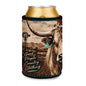 Limestone Stubby Cooler bull print