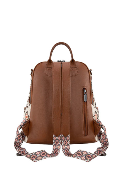 Wrangler Lia Aztec Convertible Backpack - Brown