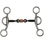 F/W S/Iron Training Snaffle w/Copper Lozenge Bit