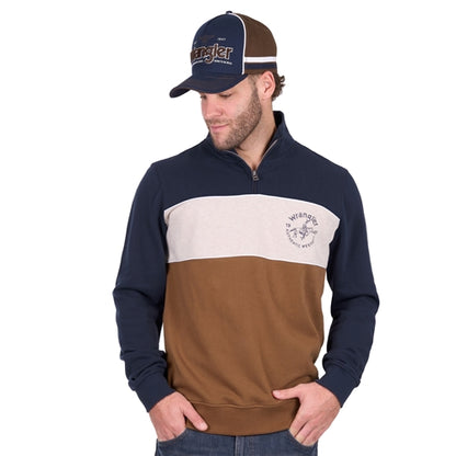 Wrangler Men’s Steve - 1/4 Zip Pullover