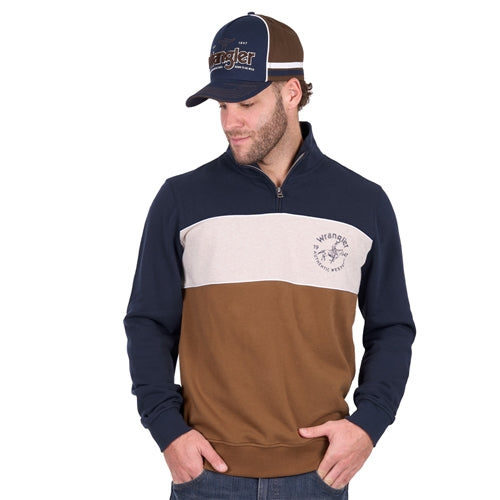 Wrangler Men’s Steve - 1/4 Zip Pullover