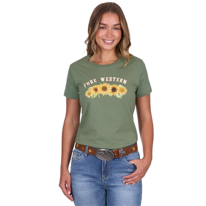 Pure Western Women's Charlie SS Tee