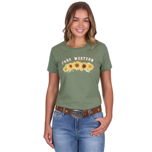 Pure Western Women's Charlie SS Tee