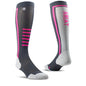 AriatTEK Slimline Performance Socks - Ebony/Knockout Pink