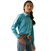 Ariat Kids Team Kirby L/S Shirt - Caidan Print