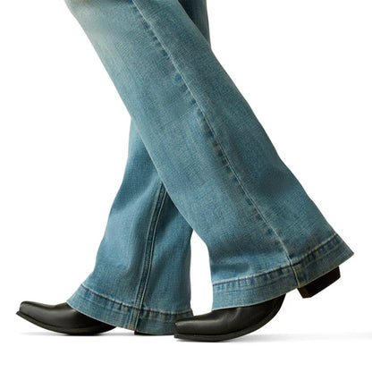 Ariat Ladies Mid Rise Zoe Petaluma Slim Trouser Jeans