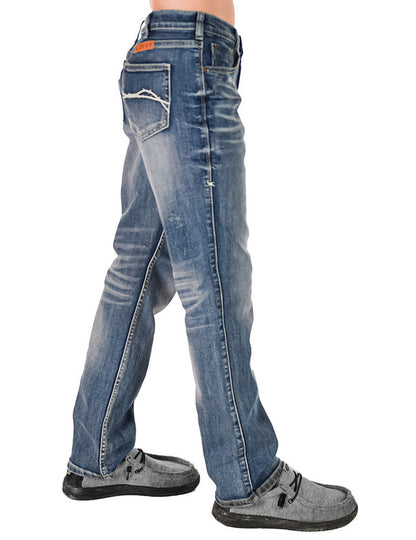 B.Tuff Jeans - Boy's Revved Up Mid Rise Boot Cut