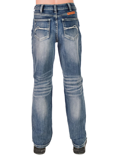 B.Tuff Jeans - Boy's Revved Up Mid Rise Boot Cut