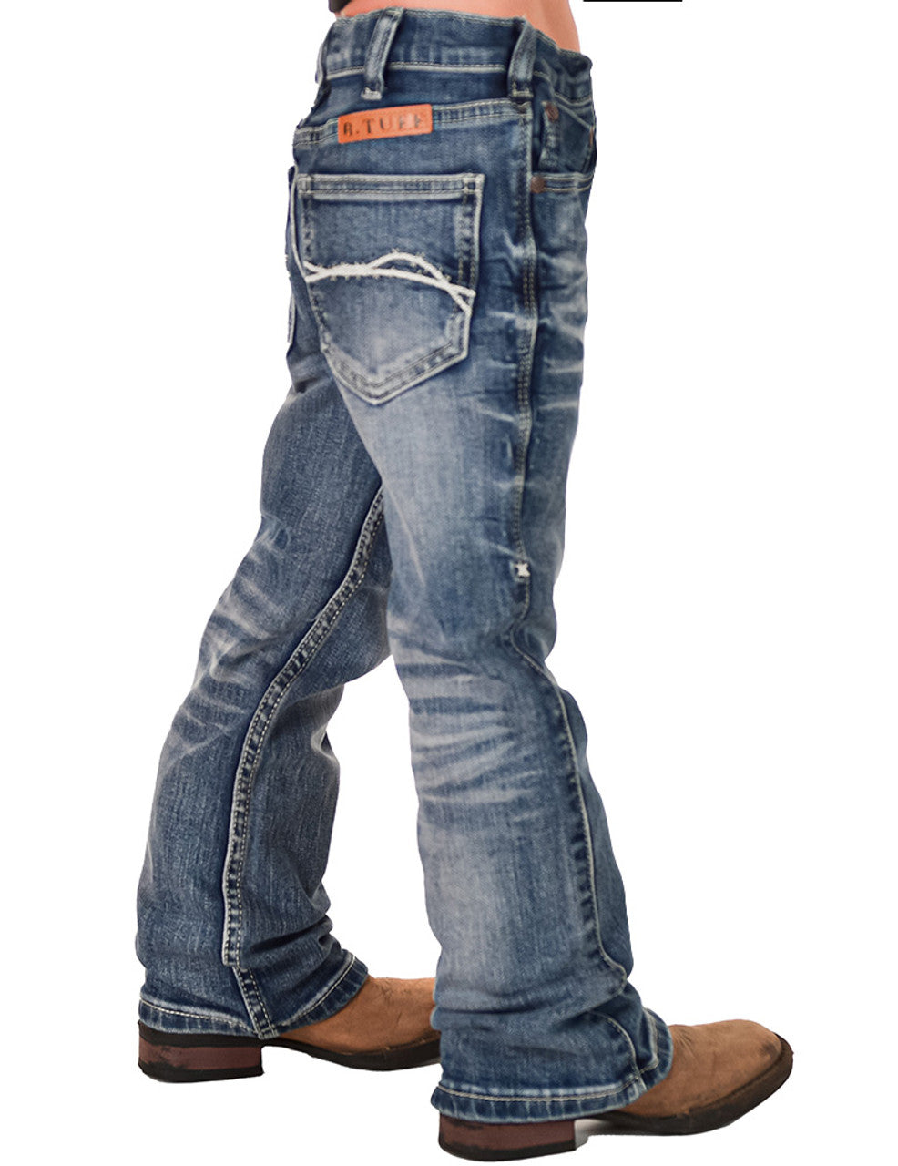 B.Tuff Jeans - Boy's Revved Up Mid Rise Boot Cut
