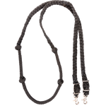 Martin Saddlery Braided Barrel Racing Reins Black