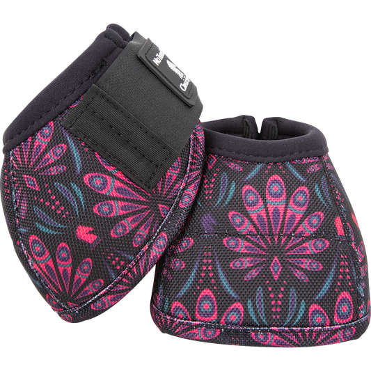 CLASSIC EQUINE NO-TURN BELL BOOTS Peacock
