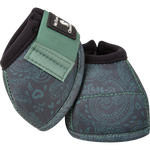 CLASSIC EQUINE NO-TURN BELL BOOTS SPRUCE PAISLEY