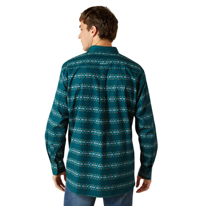 Ariat Men's Brando LS Shirt - Teal