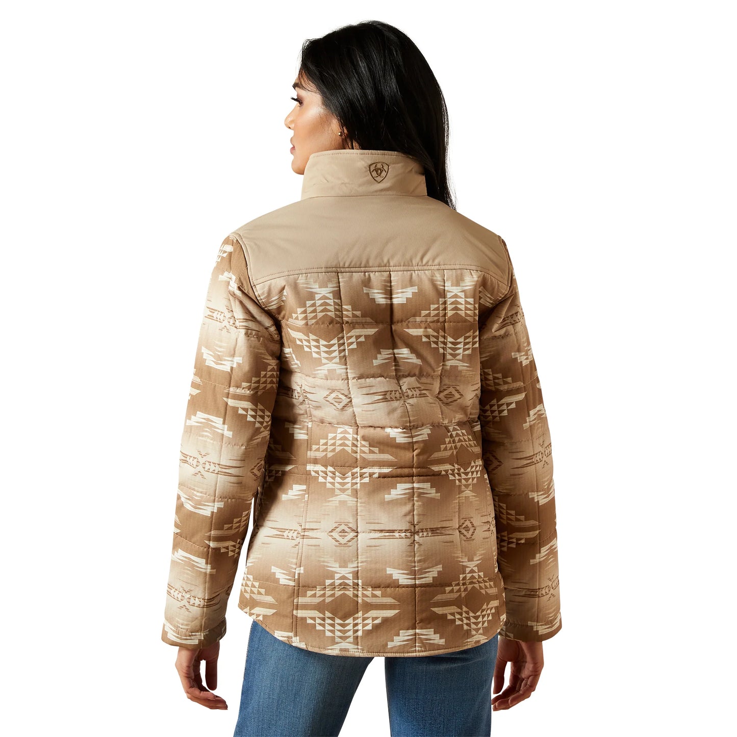 Ariat Ladies Crius Savannah Tan Dune Print Insulated Jacket