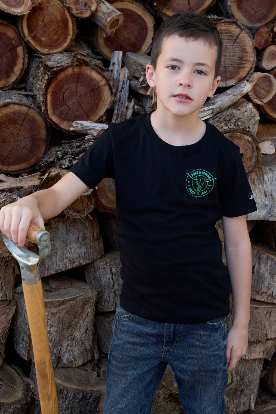 Pure Western Kids Walker S/S Tee