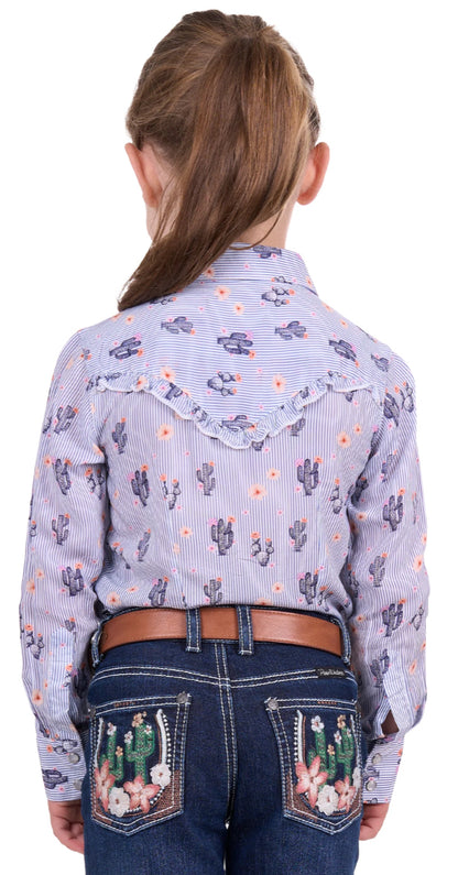 Pure Western Girls Mavis L/S Shirt