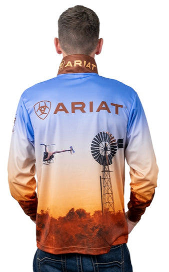 Ariat Fishing Shirt Windmill