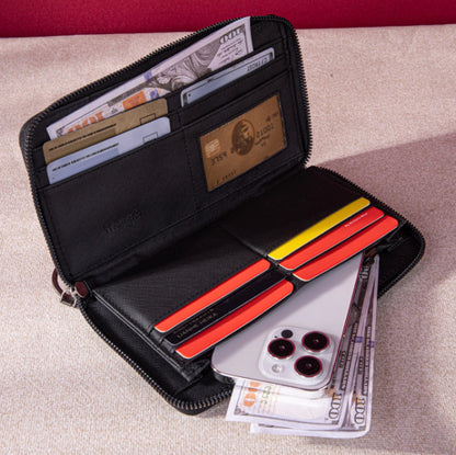 Wrangler Southwestern Art Print Wallet Burgundy
