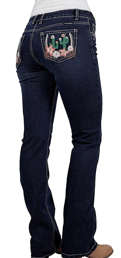 Pure Western Zoe Boot Cut Jean 34 Leg