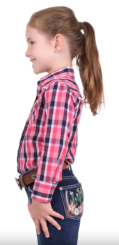 Pure Western Girls Lulu L/S Shirt