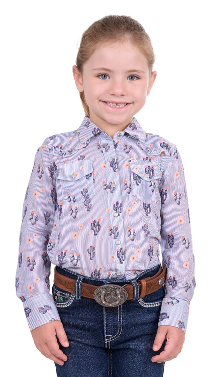 Pure Western Girls Mavis L/S Shirt