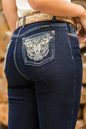 Pure Western Women's Daph Hi Waist Boot Cut Jeans 34L