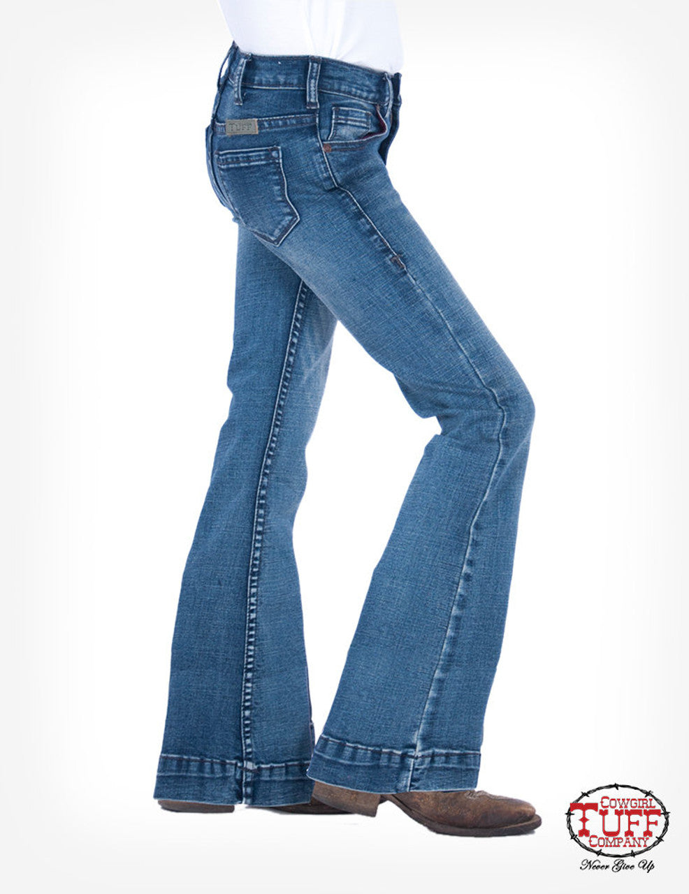 Cowgirl Tuff Jeans - Just Tuff Girl's Medium Trouser