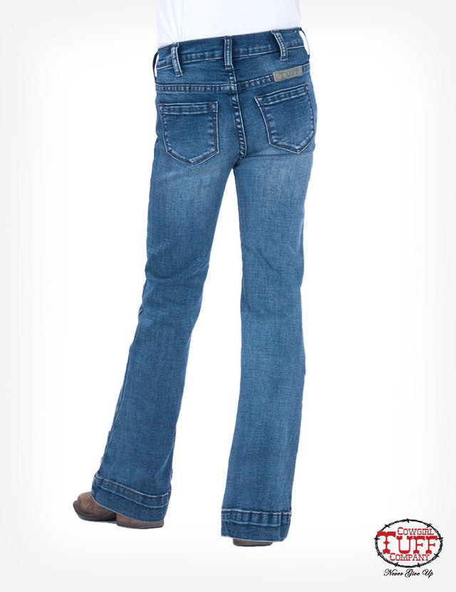 Cowgirl Tuff Jeans - Just Tuff Girl's Medium Trouser