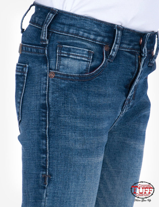 Cowgirl Tuff Jeans - Just Tuff Girl's Medium Trouser