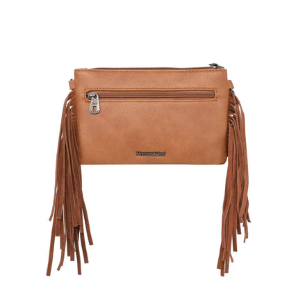 Montana West Hair-On Collection Clutch/Crossbody