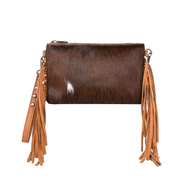 Montana West Hair-On Collection Clutch/Crossbody