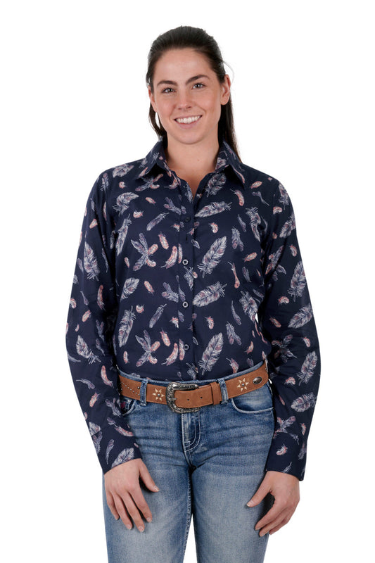 Pure Western Womens Alaya L/S Shirt