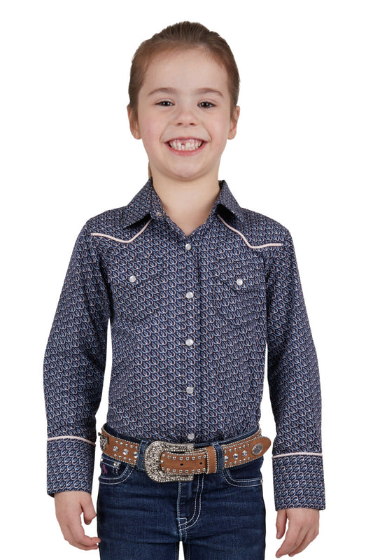 Pure Western Girls Danica L/S Shirt