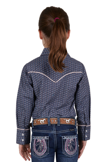 Pure Western Girls Danica L/S Shirt