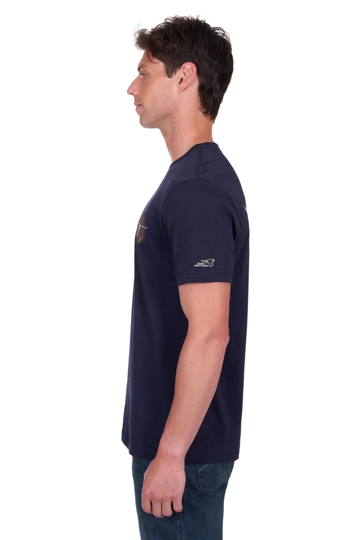 Pure Western Men's Samuel S/S Tee