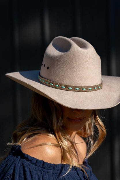 Pure Western Martine Hat Band - Tan