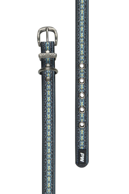 Pure Western Cosmo Dog Collar - Blue