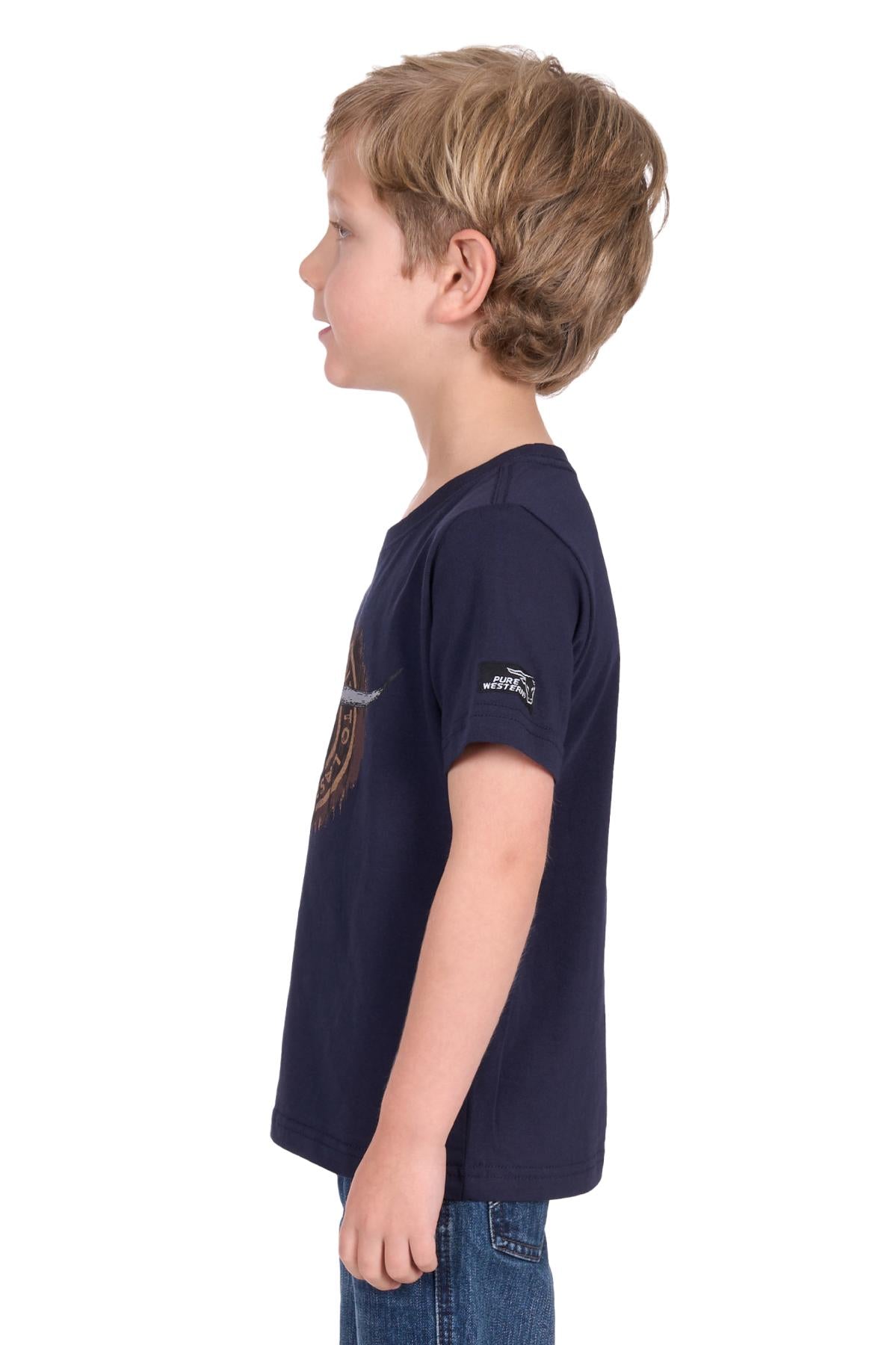 Pure Western Boy's Samuel S/S Tee