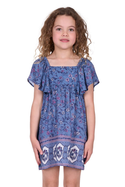 Pure Western Girl's Amanda Short Sleeve Dress