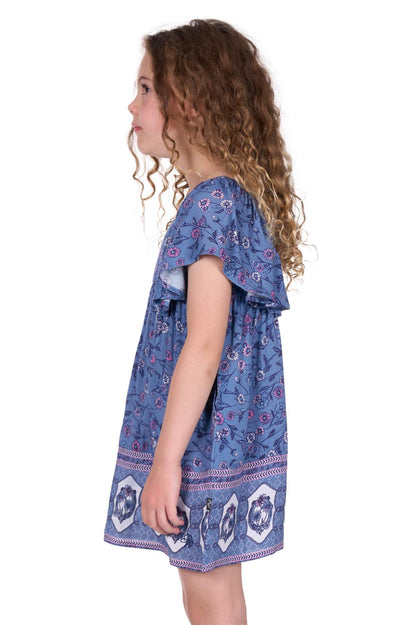 Pure Western Girl's Amanda Short Sleeve Dress